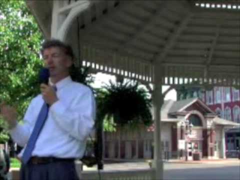 Dr Rand Paul speaks in Paducah Kentucky Part 3 5-8-09