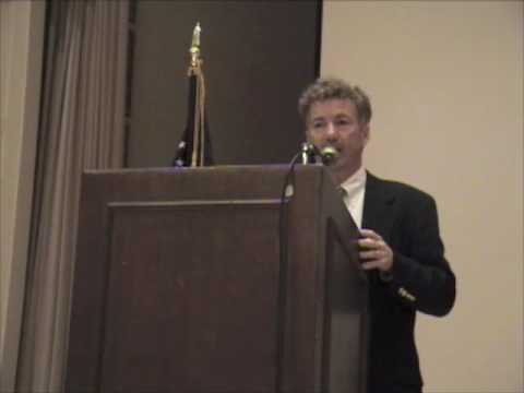 Dr. Rand Paul 4-30-09 Part 2 University of Kentucky