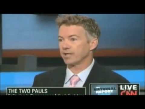 Rand Paul and Ron Paul Together on CNN